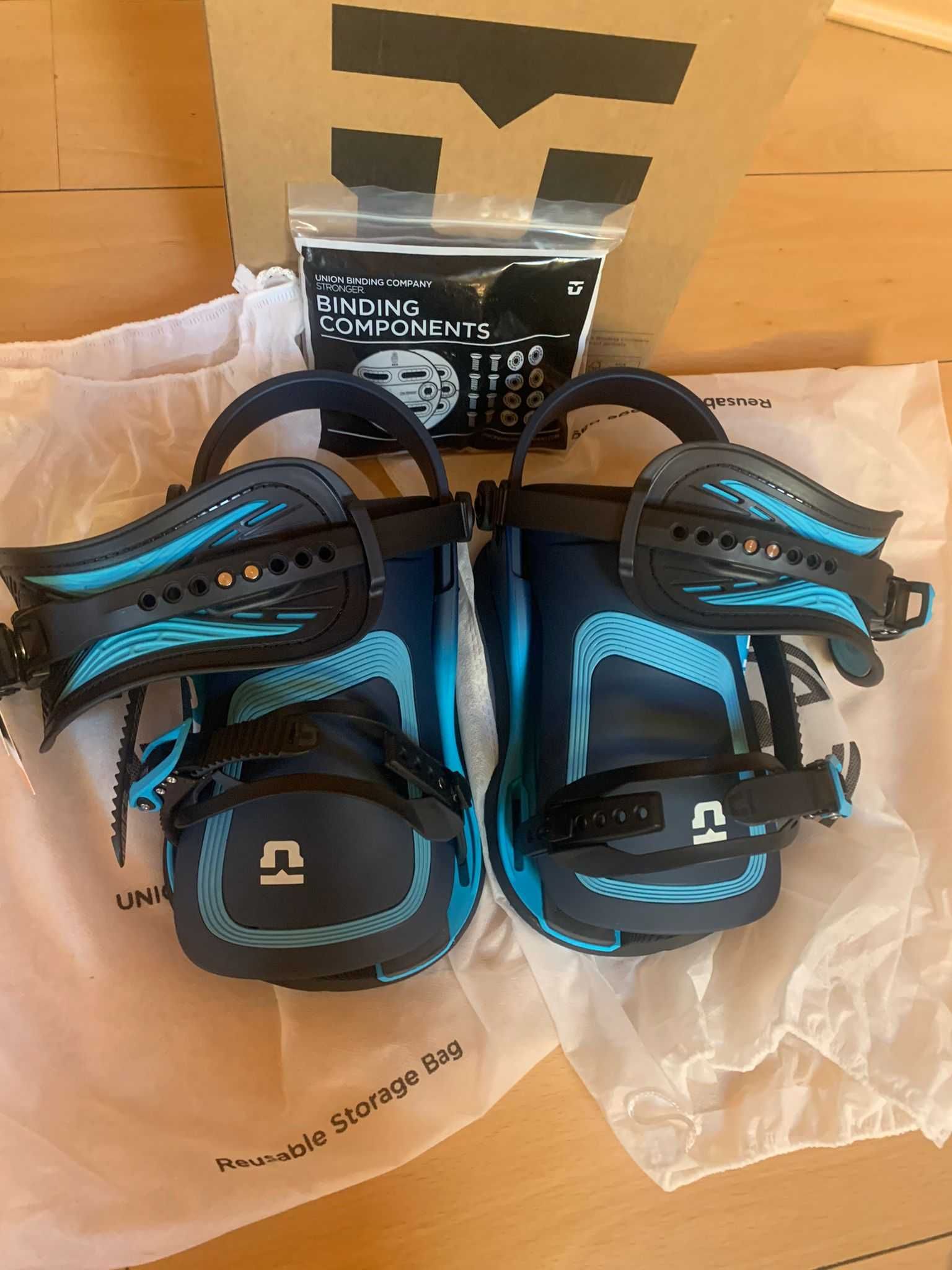 Legaturi snowboard Union Ultra Aqua Blue 2022/2023