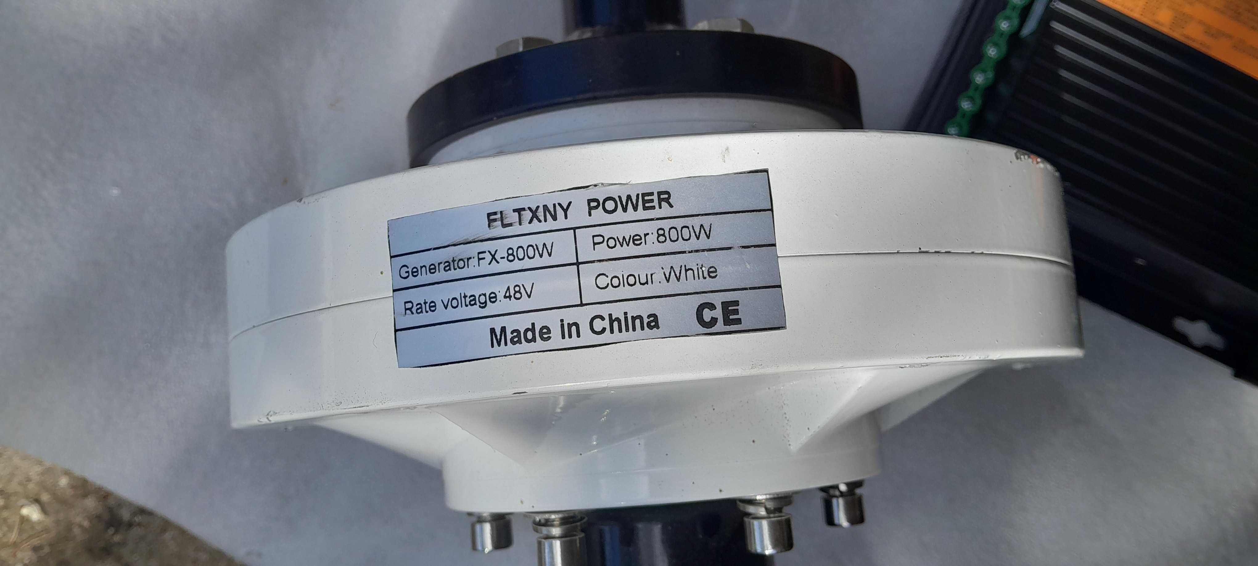 Вертикална вятърна турбина 800W, 48V