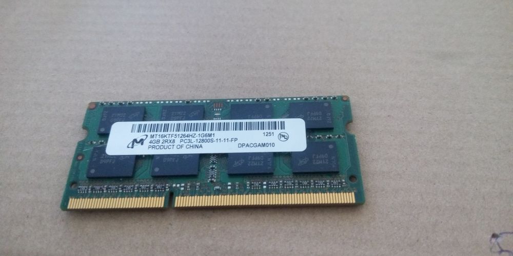 Memorie ram 4GB DDR3 laptop