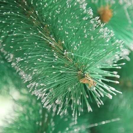 Brand Artificial, Pin Verde cu Varfuri Irizate 120 cm