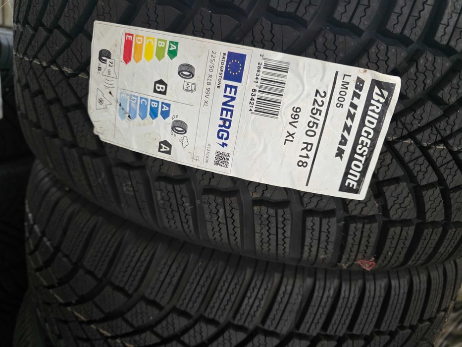 225/50R18 Bridgestone Нови зимни гуми