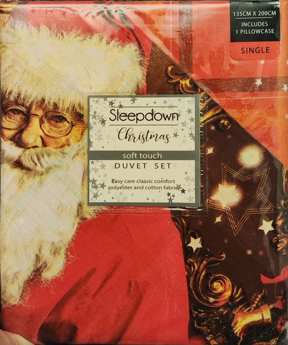 Коледен спален комплект 135/200 2бр.