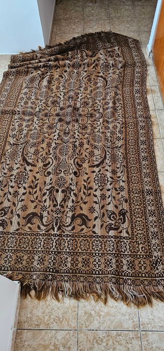 Килим кафяво и бежаво 260 х 130