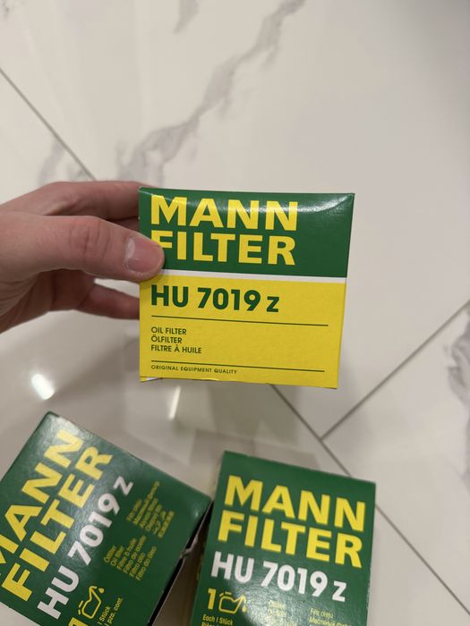 Масляный фильтр Mann на Toyota