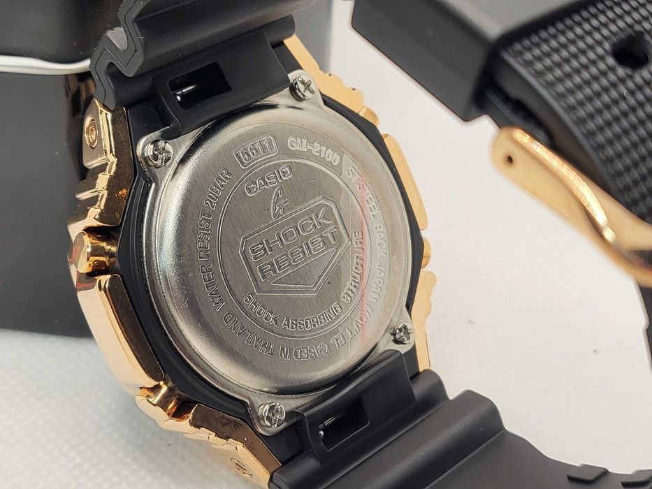 Ceas Casio g shock GM s2100gb , Metal gold roze .Nou, Garantie 2ani