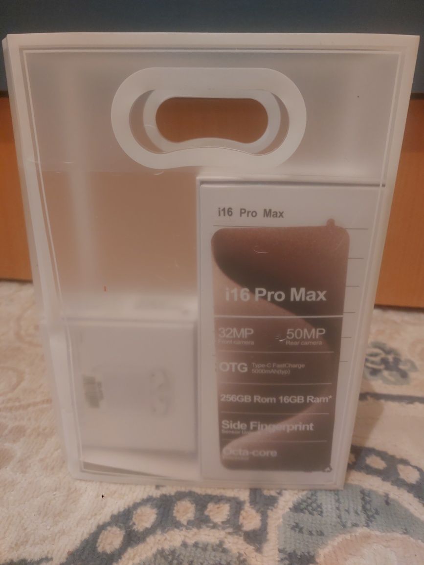 Продаю iPhone 16 Pro Max. 256.GB. Версия Андроид китай.Наушник Airpods