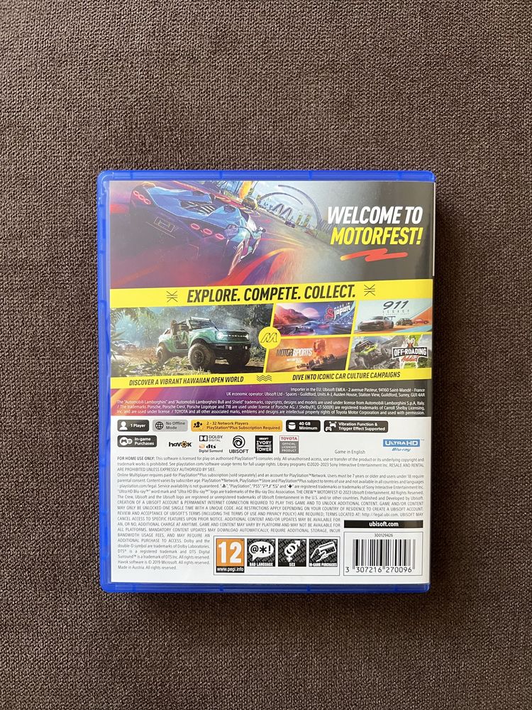 Игра The Crew Motorfest за PS5