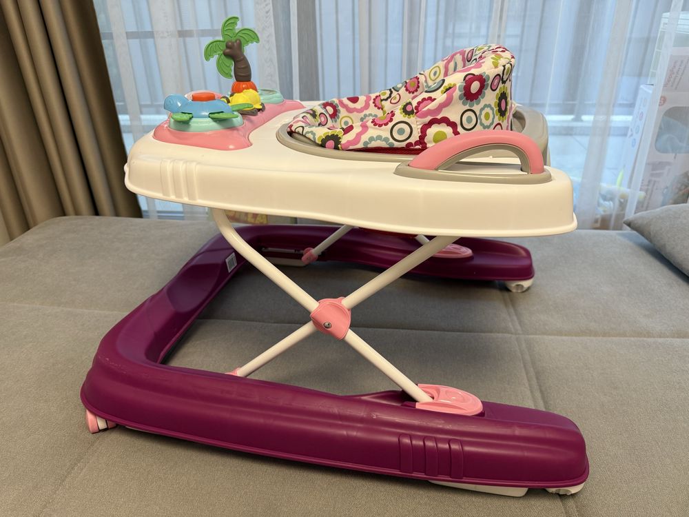Паяк Бебешка проходилка 2 в 1 Caretero Toyz - Surf, Flоral ГАРАНЦИЯ