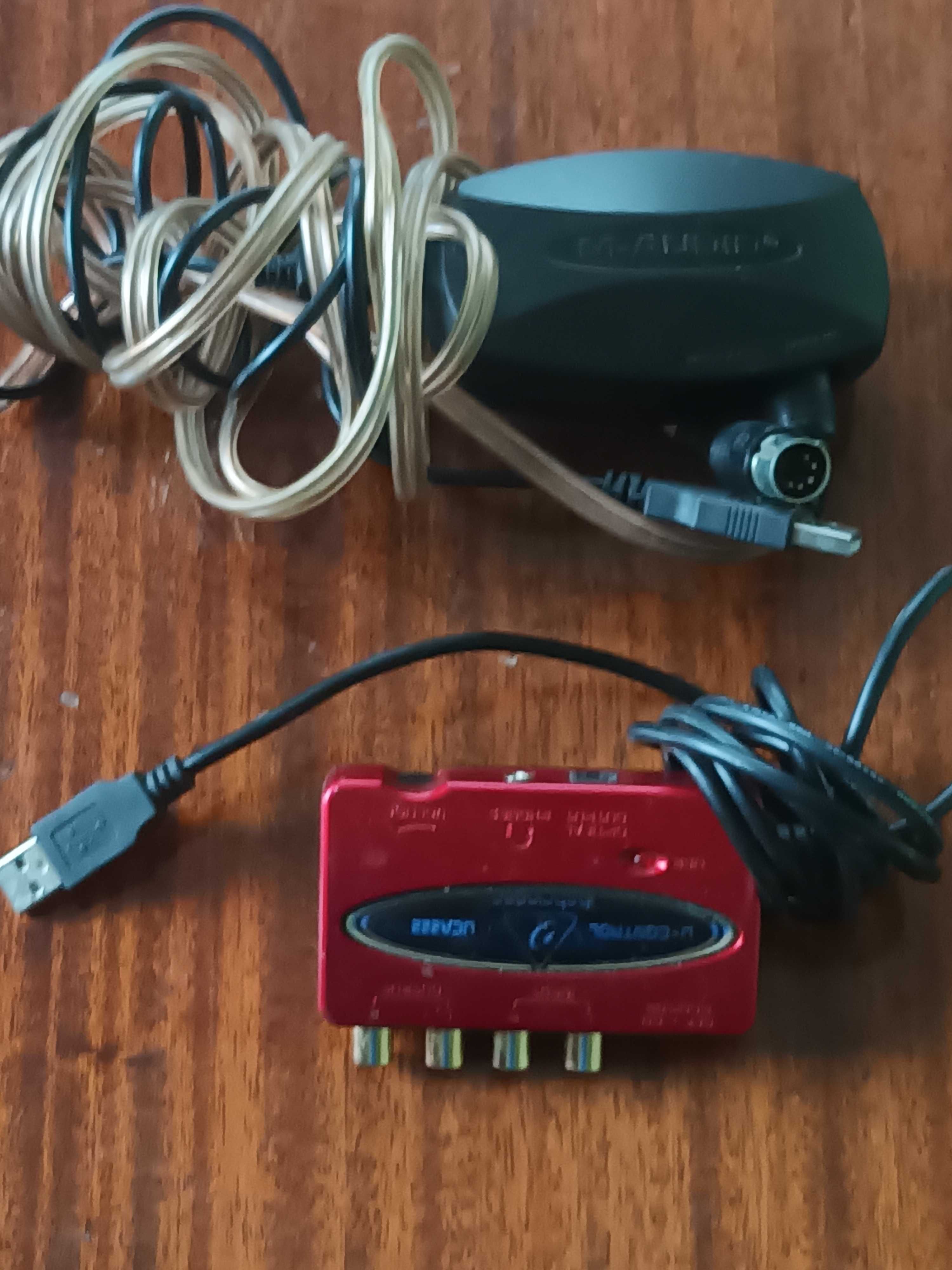 Продавам M-Audio  USB MIDI  и звукова карта  Behringer.