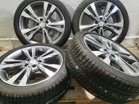 Jante Originale Mercedes C class / E class R 18 cu anvelope de iarna