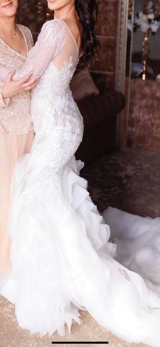 Rochie mireasa second-hand brand Milanova