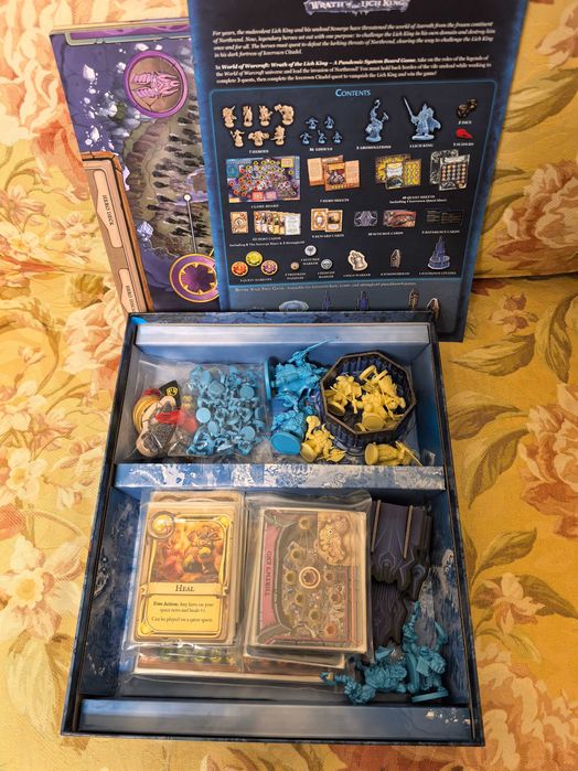 World of Warcraft boardgame Wrath of the Lich King