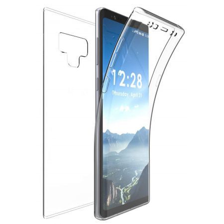 Husa pentru Samsung Galaxy Note 9, GloMax TPU 360, Transparent