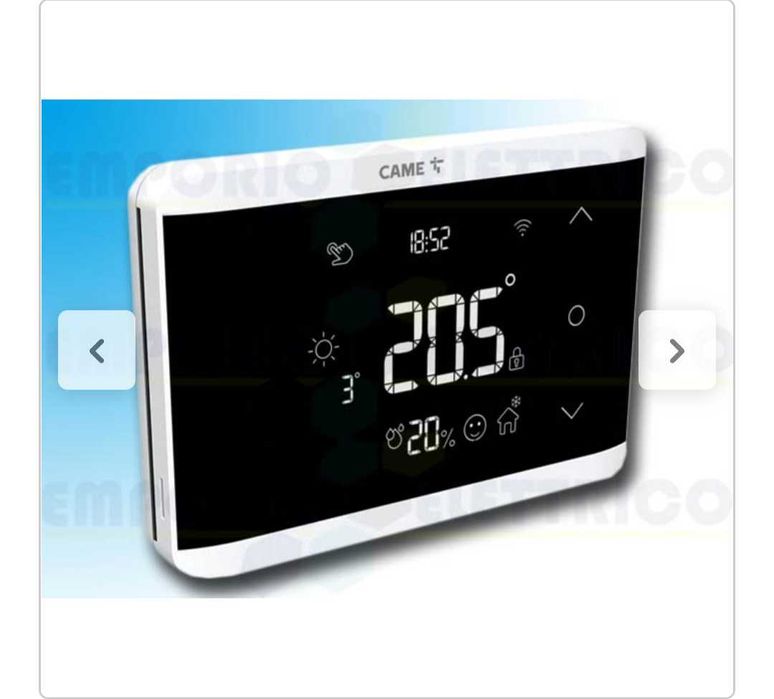 Wifi термостат CAME TH/750 WH WIFI WALL 845AA-0140 Amazon Alexa