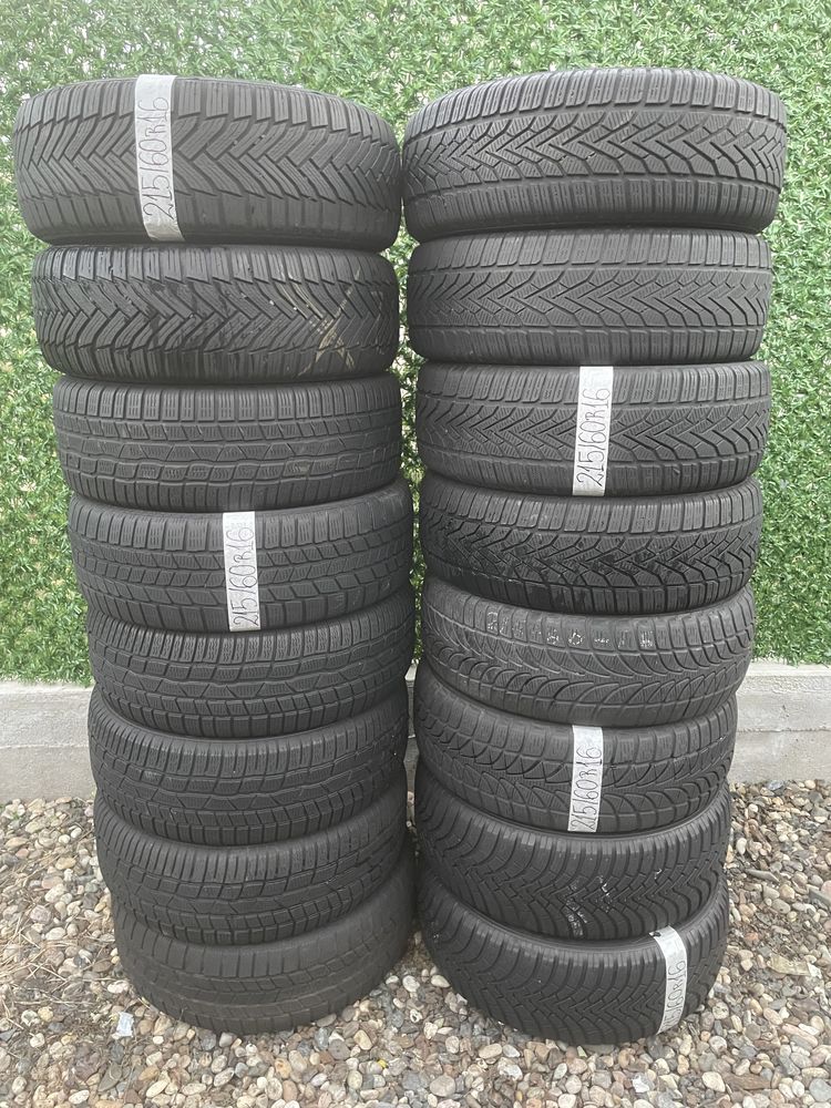 Anvelope 215/60 R16 iarnă M+S mărci premium