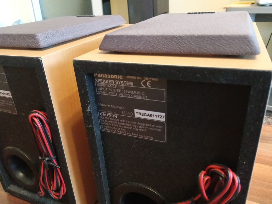 Мини дизайнерски тонколони Панасоник