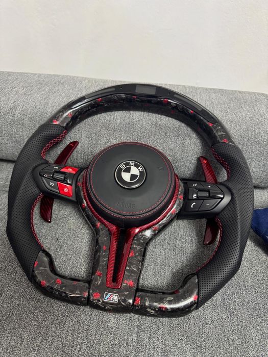 volan BMW carbon forjat F10 F36 F30 F06 F01 seria 5 6 7