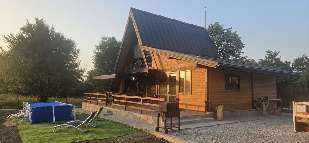 Дървена сглобяема къща