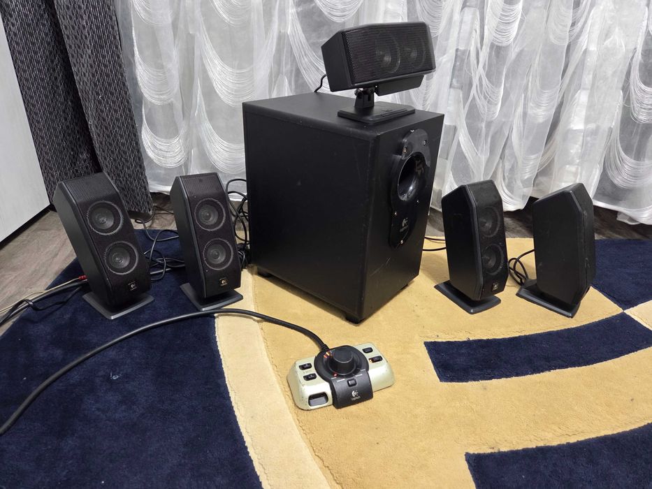 Sistem Audio 5.1 Logitech G51 Boxe Active Audio 5.1 Pentru Calculator