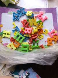 Магнитки буквы для детей и игрушки
