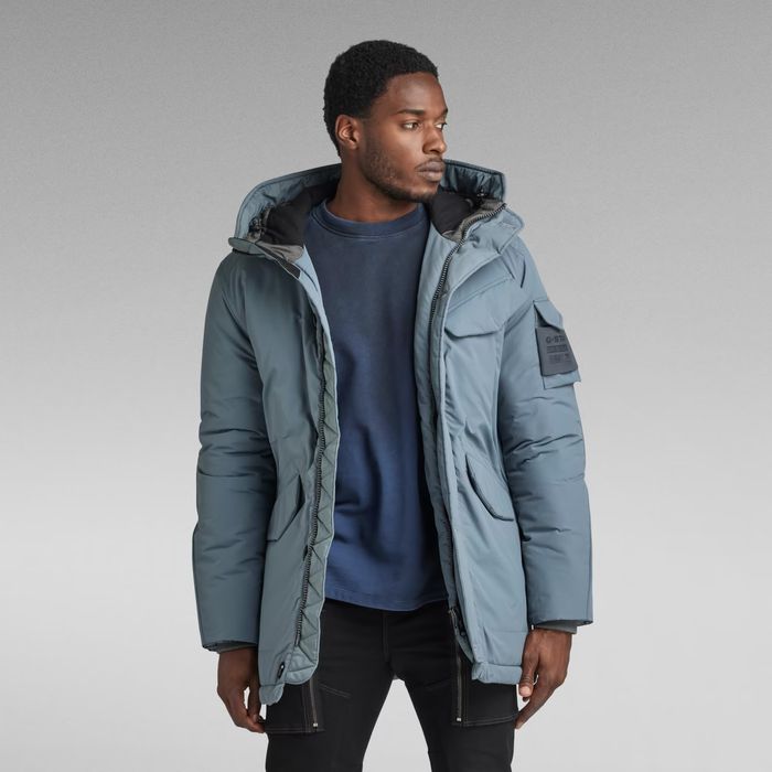 Мъжко яке G-Star RAW XXL в сиво и синьо