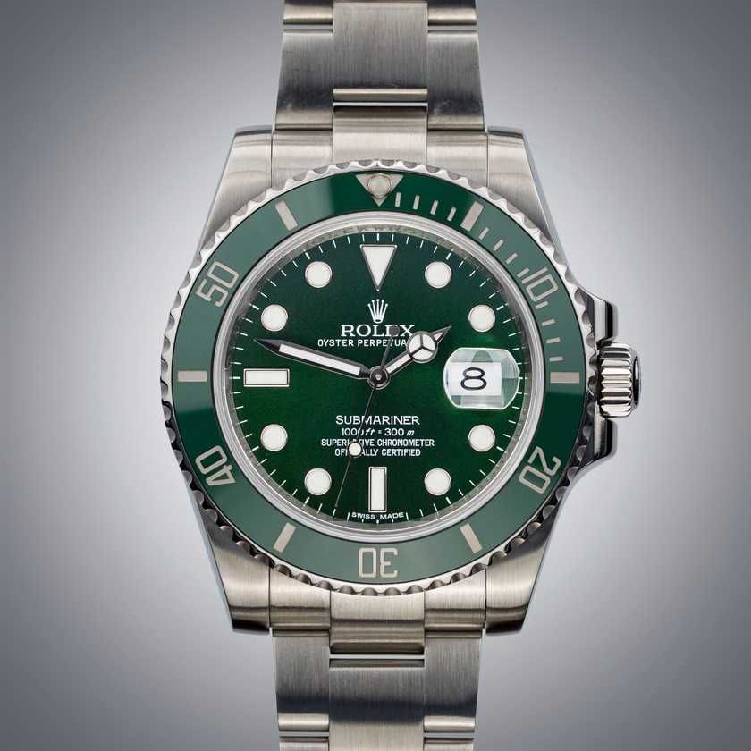 Rolex 60th Anniversary Submariner 116610LV “Hulk”