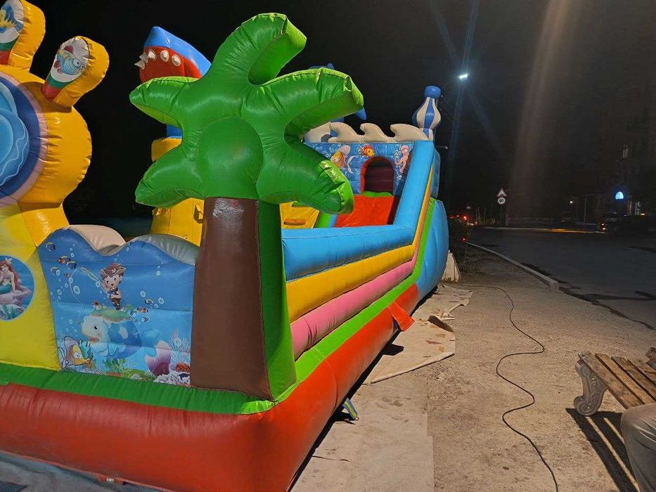 Десткий батут в хорошем состояние