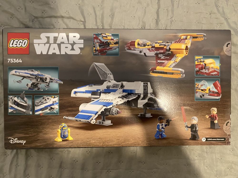Lego Star Wars 75364 New Republic E-Wing vs Shin Hati’s Starfighter