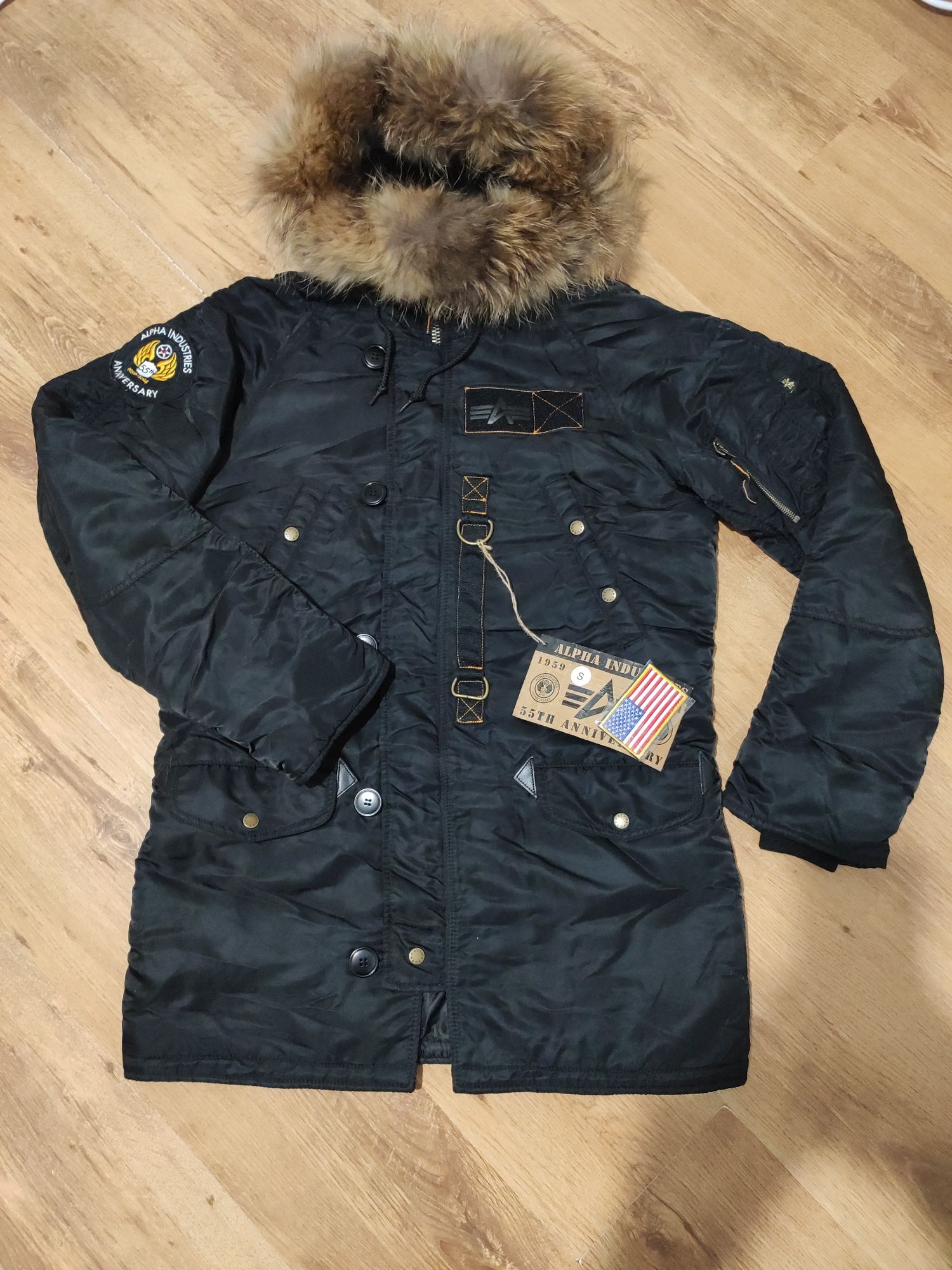 Geaca parka Alpha Industries model aniversar ediție limitata mărimea M