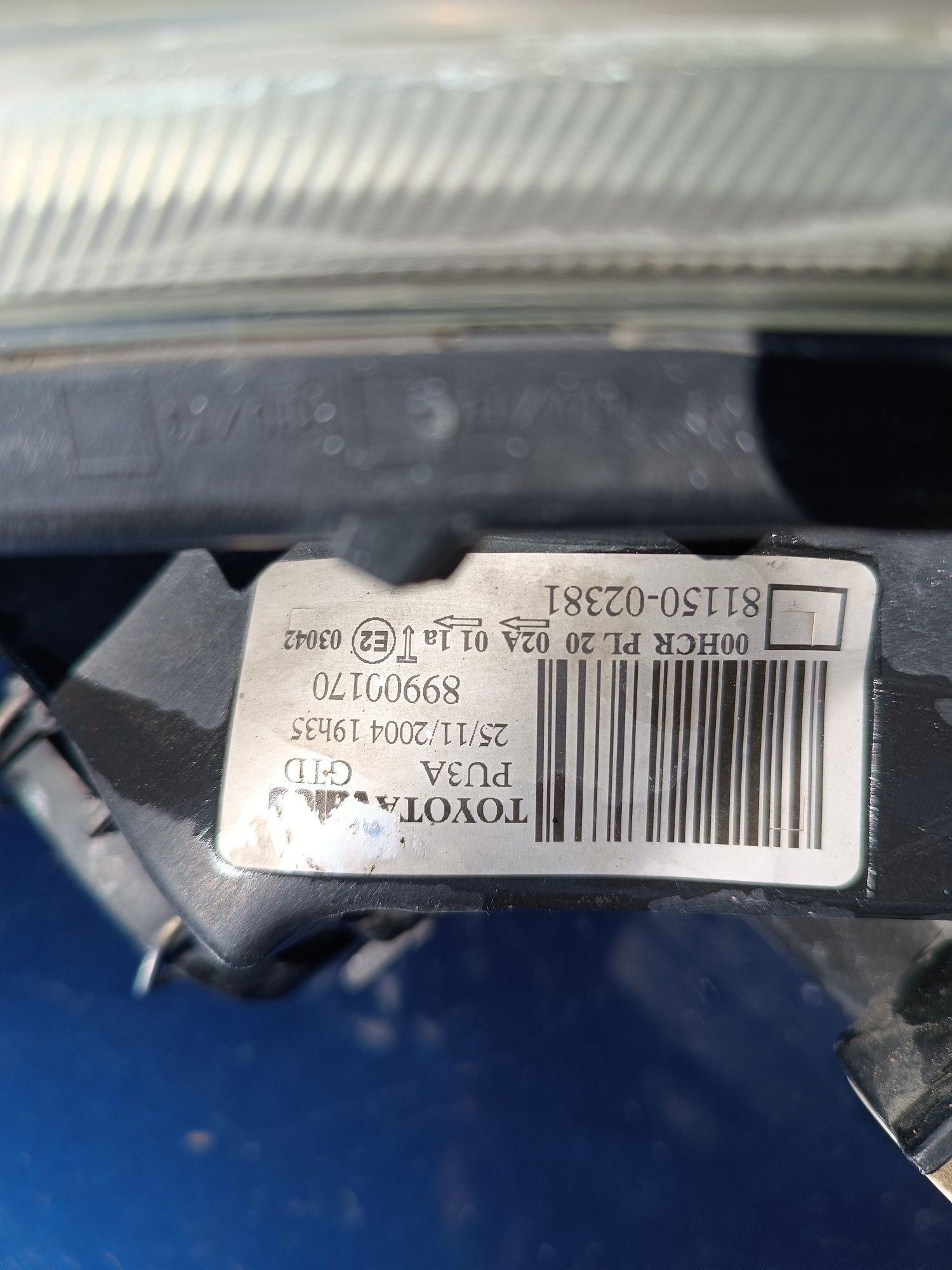 Ляв фар за Тойота Корола 2007 toyota corolla 2007 оригинален