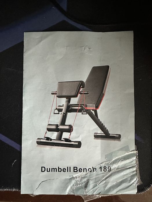 Vand banca reglabila dumbell bench 189
