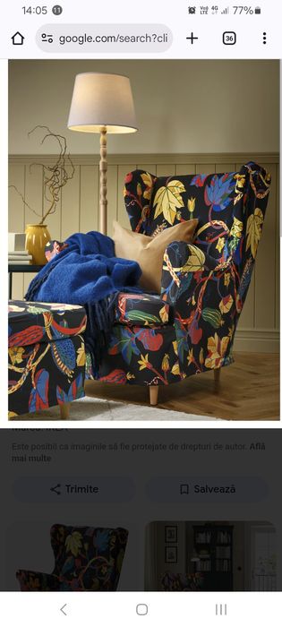 Fotoliu Stare Excelenta Husa Detasabila, Confortabil, Modern, Clasic