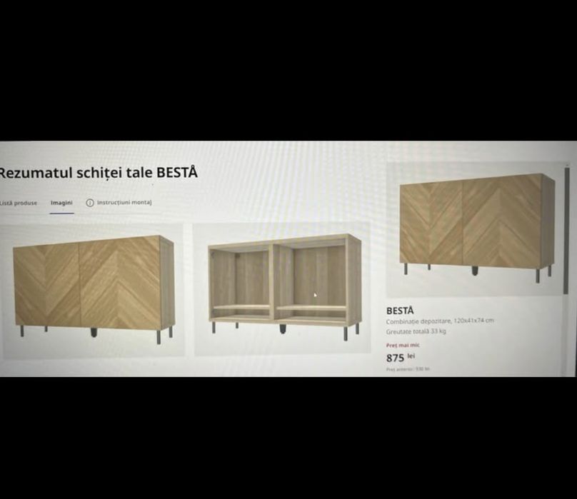 Vand corp Besta Ikea