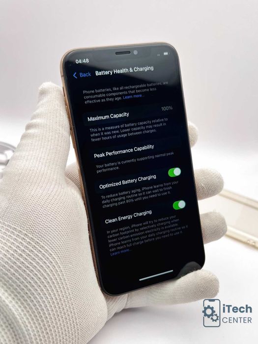 iPhone Xs, 64GB, Gold, 100% батерия, КАТО НОВ, ГАРАНЦИЯ!