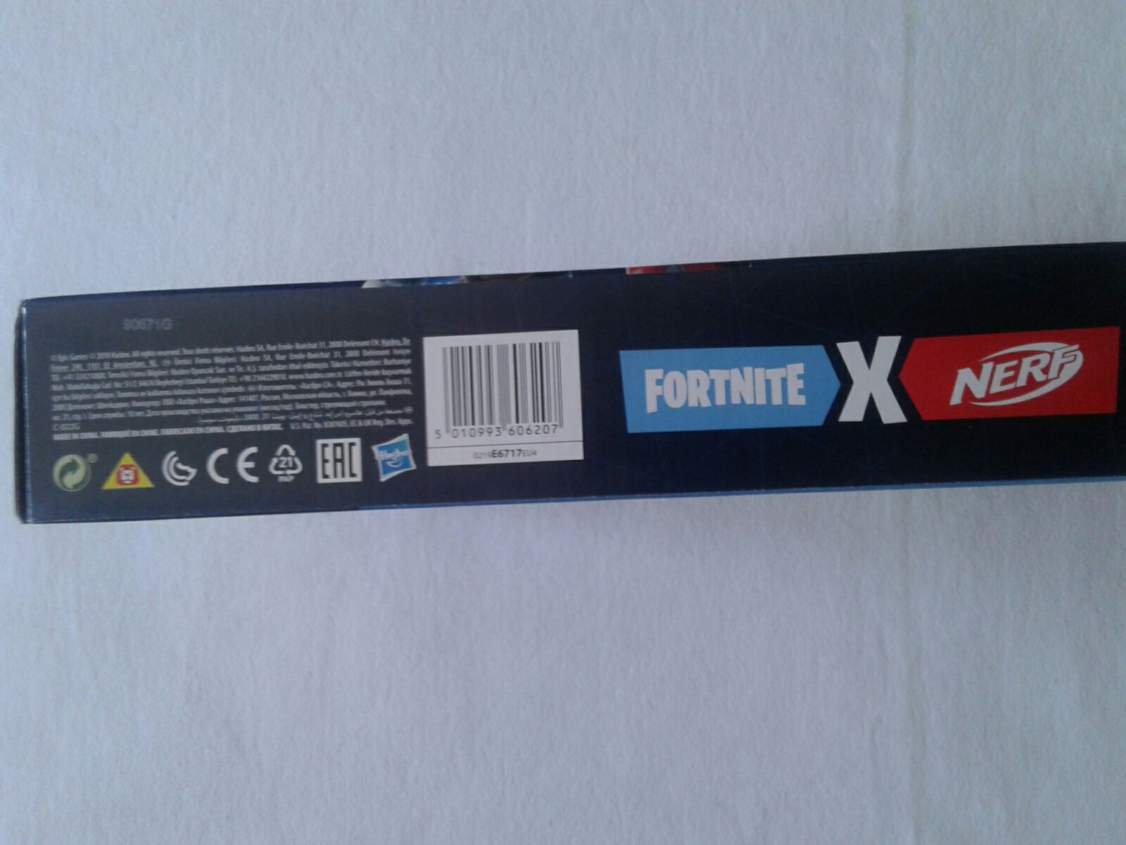 Pistol jucarie cu prelungitor Nerf Fortnite SP-L, E6717, nou