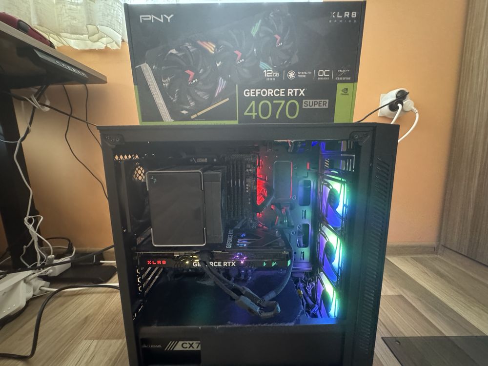 Геймърски компютър RTX 4070 Super Windows 11 Pro