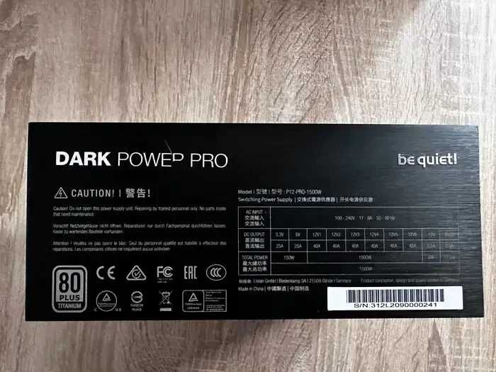 Sursa bequiet! Dark Power Pro 12 1500W