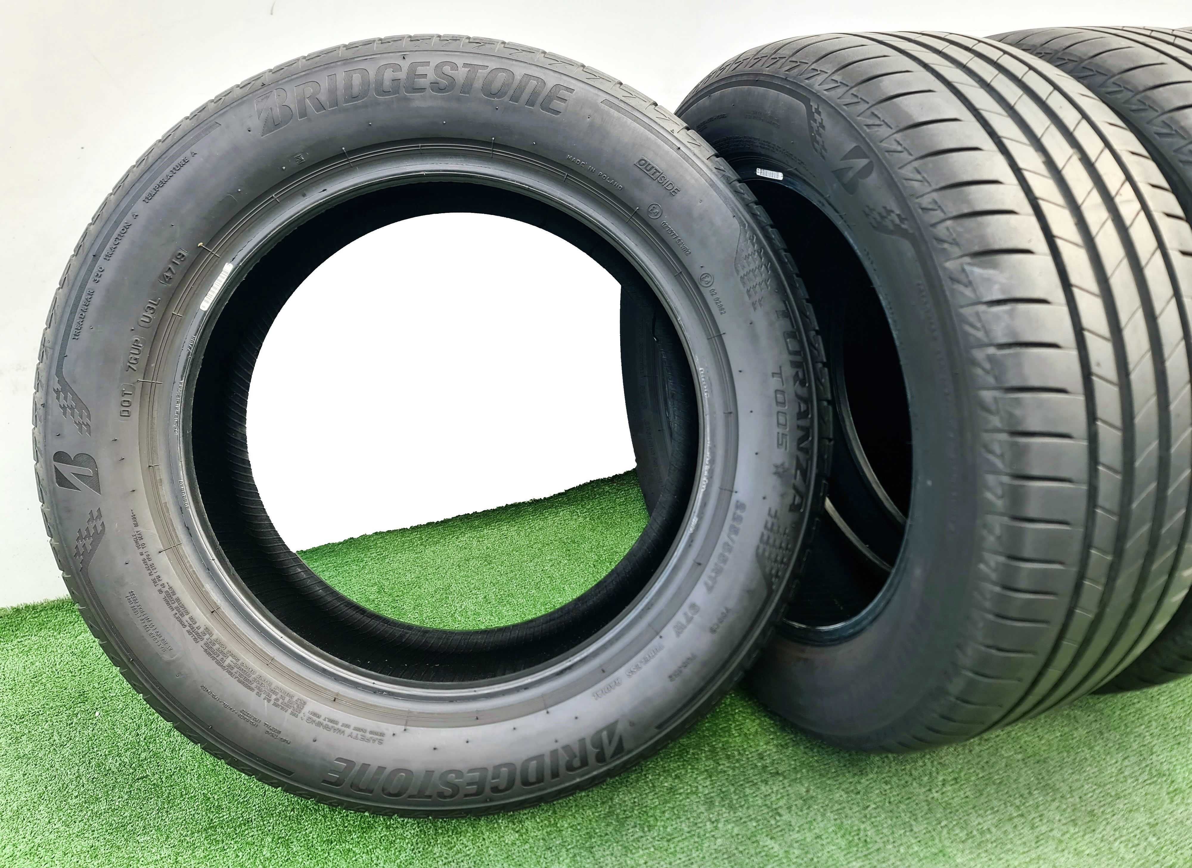 4бр. 225/55/17 BRIDGESTONE Turanza- летни