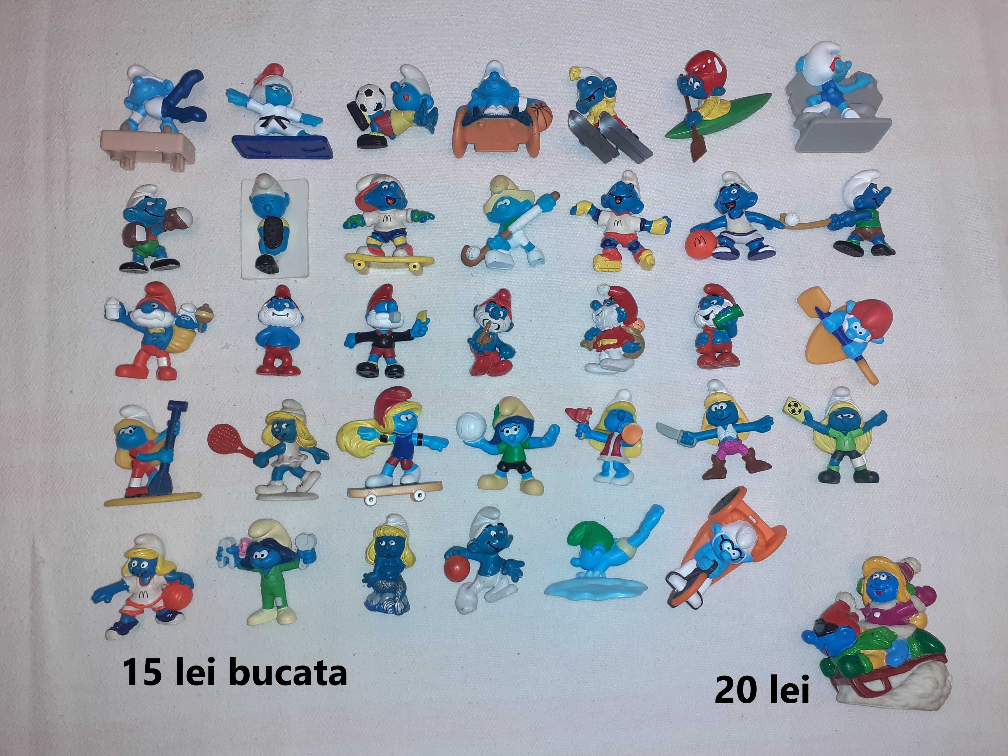 jucarii Strumfi figurine