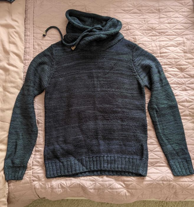 Мъжки плетен пуловер Bershka размер М