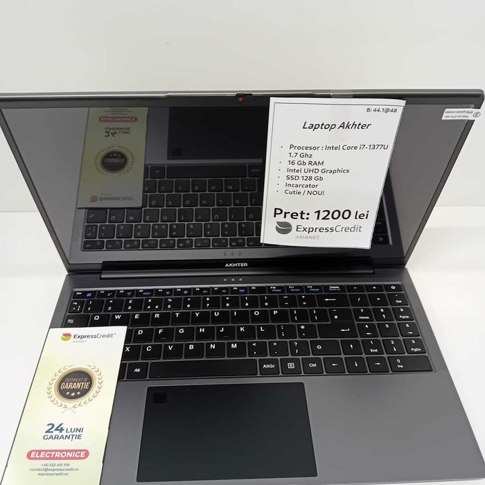 Laptop Akhter i7 13 gen (ag49 Esplanada b.44) * 2 ani garantie