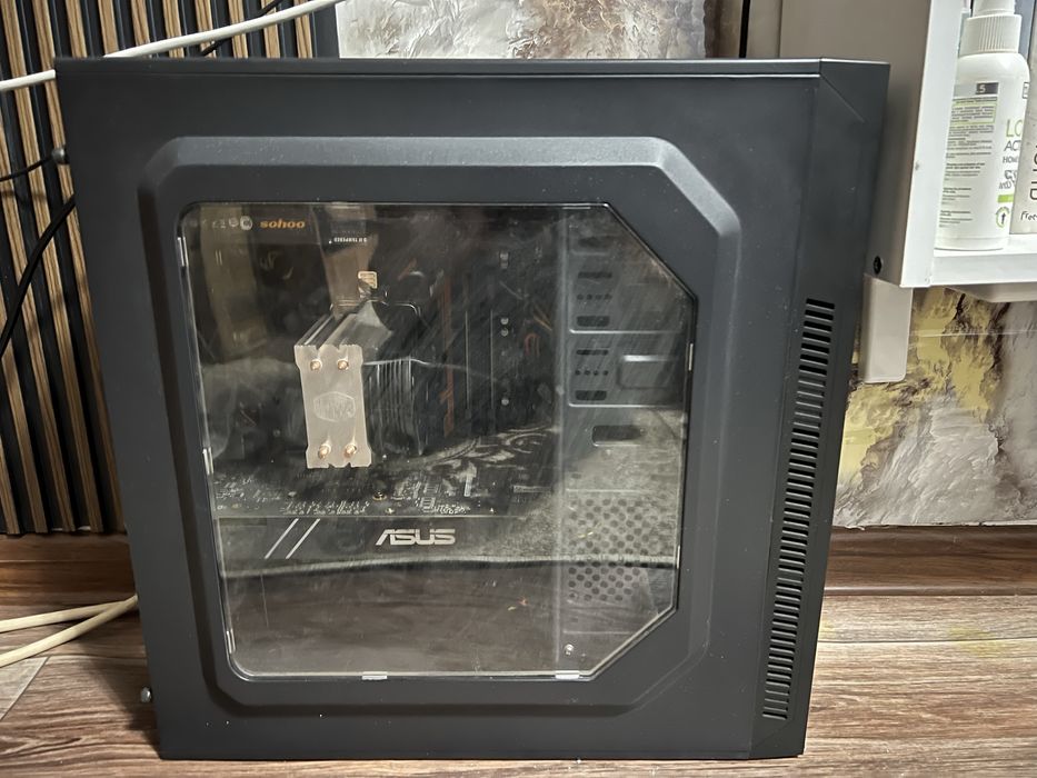 Core i3-9100F 3.60GHz, 32гб ОЗУ, NVIDIA GeForce GTX 1060 6gb + монитор