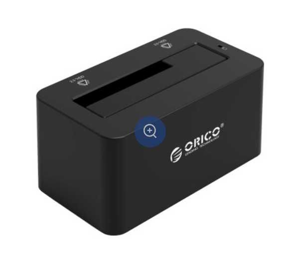 Док-станция для жёстких дисков ORICO 6619US3-V1-EU-BK черный.