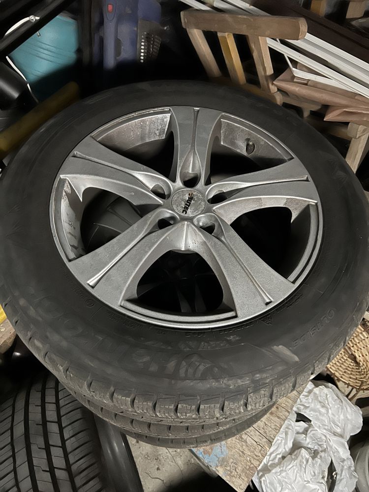 Set Anvelope iarna Hankook kontrol  + jante