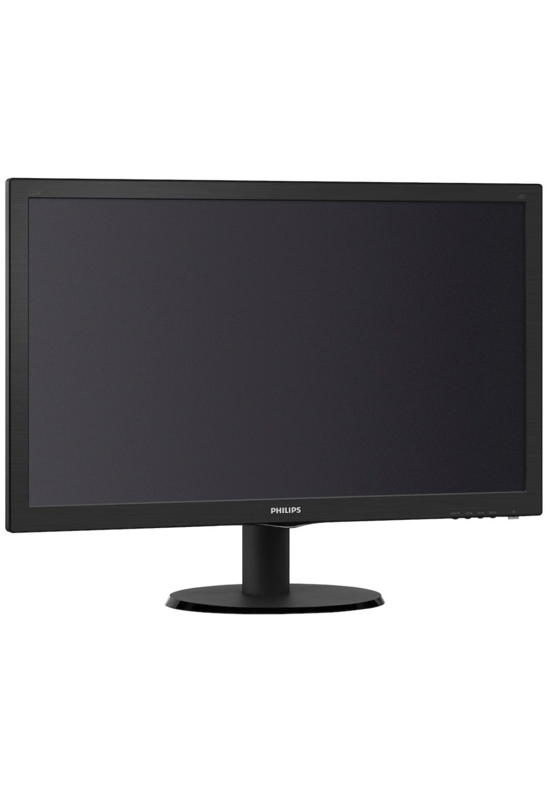 Monitor LED Philips 21.5", Wide, Full HD, DVI, Negru, 223V5LSB