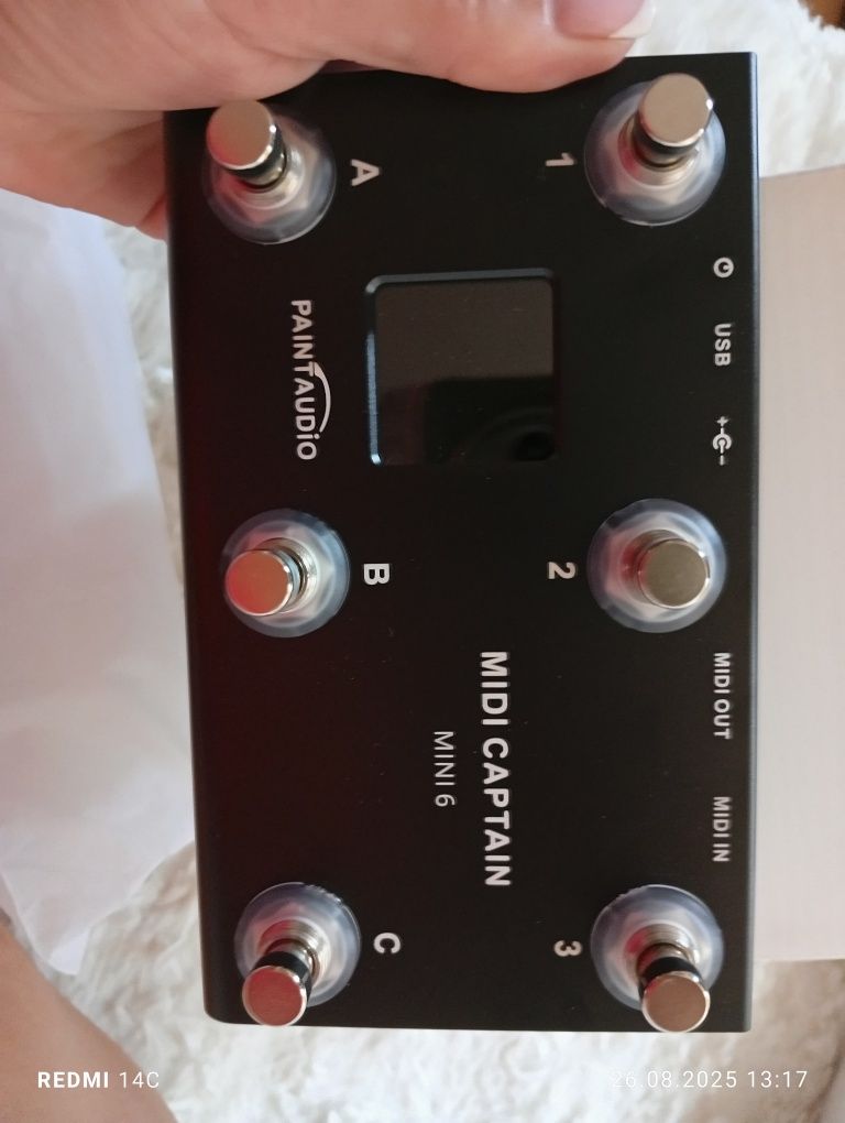 MIDI Captain MINI 6 Controller with HID Multi-state Cycling