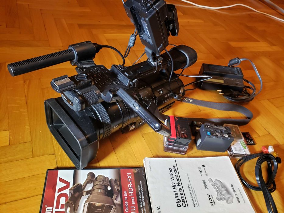 Sony HVR Z1U HD VideoCamera+Sony MemoryRecording Unit for HDV,DVCAM,DV