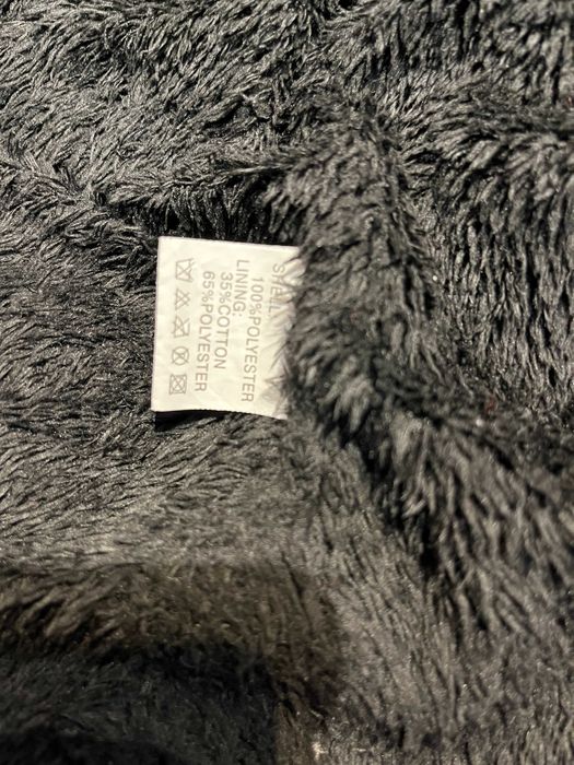 Geaca dama neagra calduroasa AILAN cu gluga si paravant detasabile