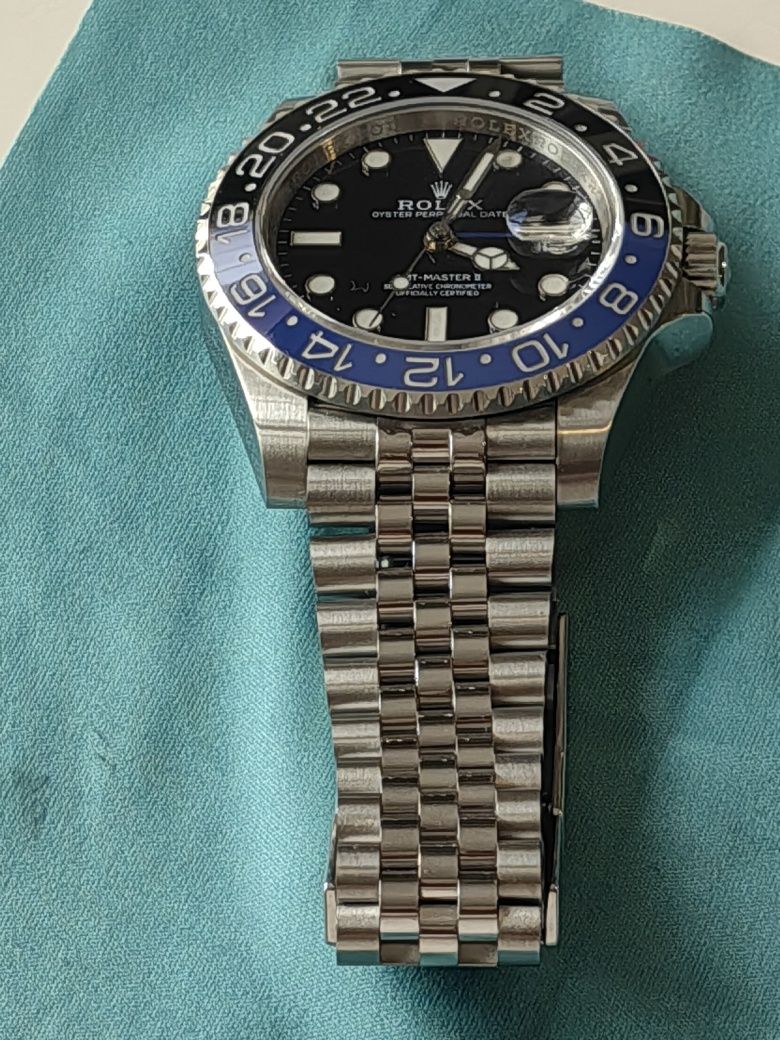 Автоматичен часовник Rolex GMT Master 2 batman, batgirl
