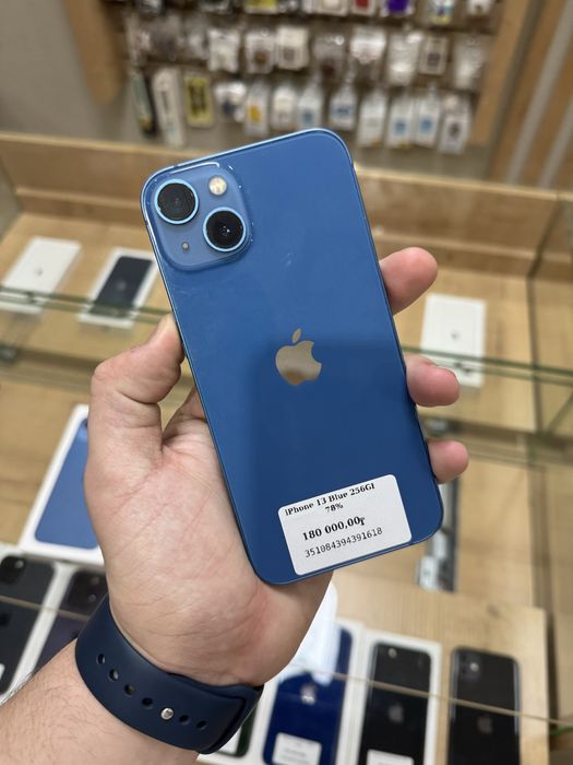 iPhone 13 Blue 128GB 78%